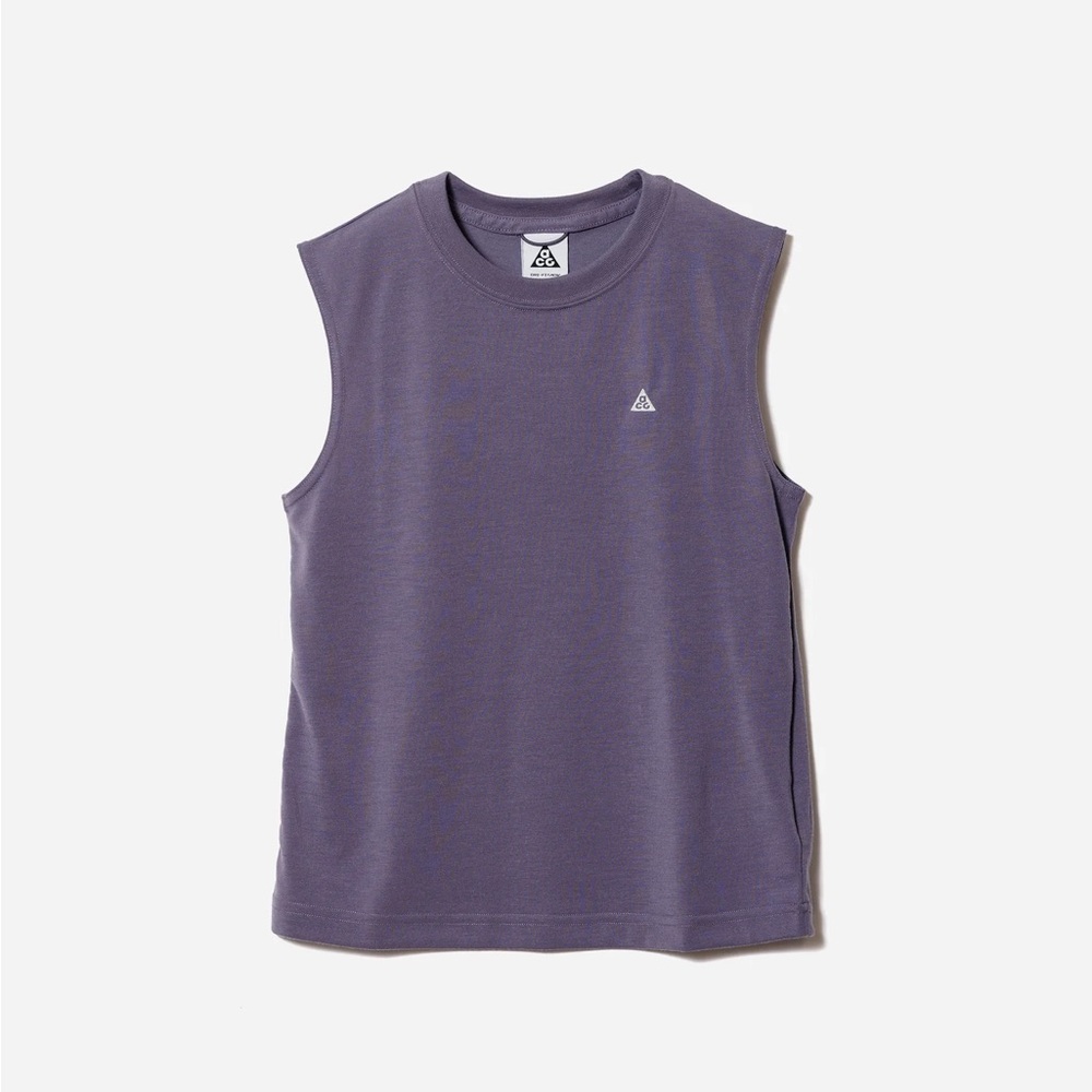 Women's Nike ACG Dri-FIT ADV "Goat Rocks" Sleeveless Tank Top Purple Size M - Picture 2 of 9